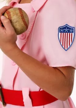 Fun Costumes A League Of Their Own Dottie Girls Costume -Disguise Store child a league of their own dottie costume alt 1