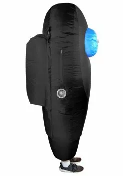 Studio Halloween Black Sus Crewmate Killer Costume For Kids -Disguise Store child black sus crewmate killer costume alt 3