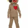 Fun Costumes Burlap Voodoo Doll Costume For Kids -Disguise Store child burlap voodoo doll costume