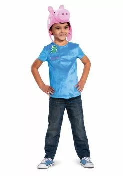 Disguise Classic George Pig Costume For Kids -Disguise Store child classic george pig costume alt 1