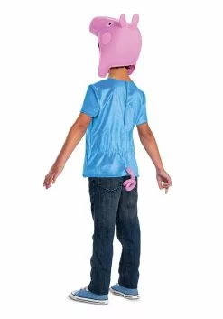 Disguise Classic George Pig Costume For Kids -Disguise Store child classic george pig costume alt 2