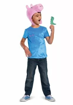 Disguise Classic George Pig Costume For Kids -Disguise Store child classic george pig costume alt 3