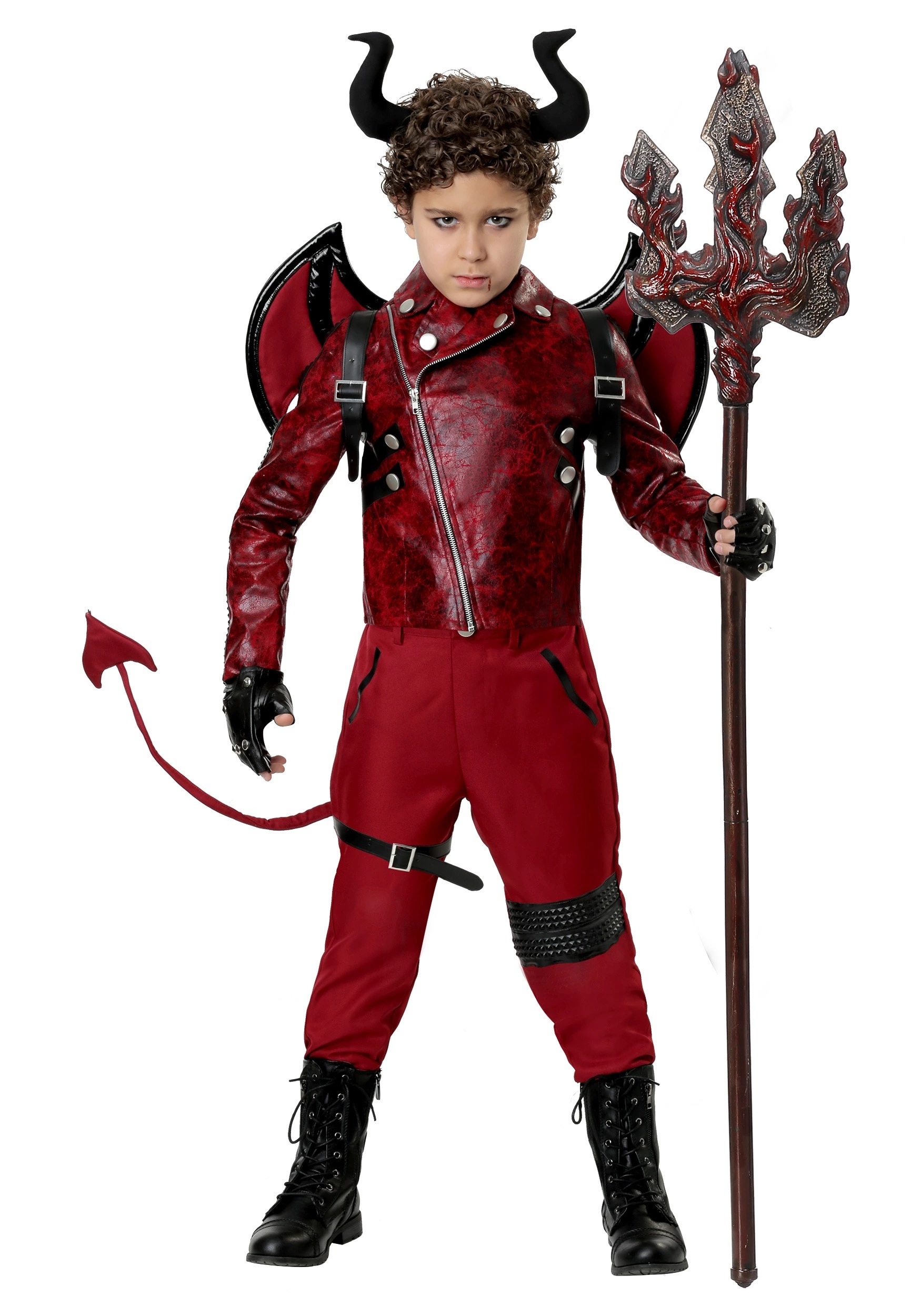 Fun Costumes Child's Dangerous Devil Costume 3 Fun Costumes Child's Dangerous Devil Costume