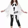 Fun World Kid's Ghost Poncho 1 Fun World Kid's Ghost Poncho -Disguise Store child ghost poncho