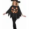 Fun World Children's Dark Jack O' Lantern Poncho 2 Fun World Children's Dark Jack O' Lantern Poncho -Disguise Store child jack olantern poncho