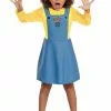 Disguise Kids Minion Dress Costume -Disguise Store child minion dress costume