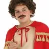Partytime Costume & Lingerie (Yiwu) Factory Child Nacho Libre Mustache And Wig -Disguise Store child nacho libre wig and mustache
