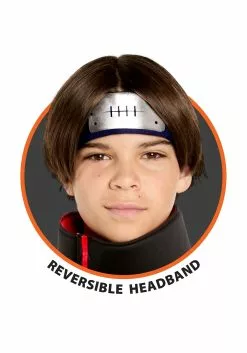 InSpirit Naruto Shippuden Akatsuki Costume For Children -Disguise Store child naruto shippuden akatsuki costume alt 2