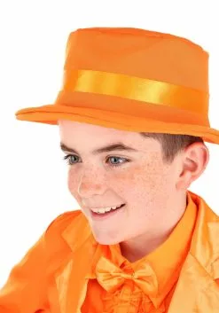 Fun Costumes Kids Orange Tuxedo Costume -Disguise Store child orange tuxedo costume 1
