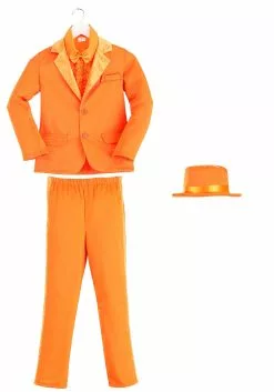 Fun Costumes Kids Orange Tuxedo Costume -Disguise Store child orange tuxedo costume 5