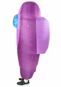 Studio Halloween Purple Sus Crewmate Killer Costume For Kids -Disguise Store child purple sus crewmate killer costume alt 2