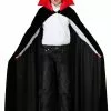 Fun Costumes Child's Red Collar Vampire Cloak Costume -Disguise Store child red vampire cloak