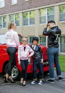 Fun Costumes Kids Grease T-Birds Jacket Costume -Disguise Store child t birds jacket alt 3