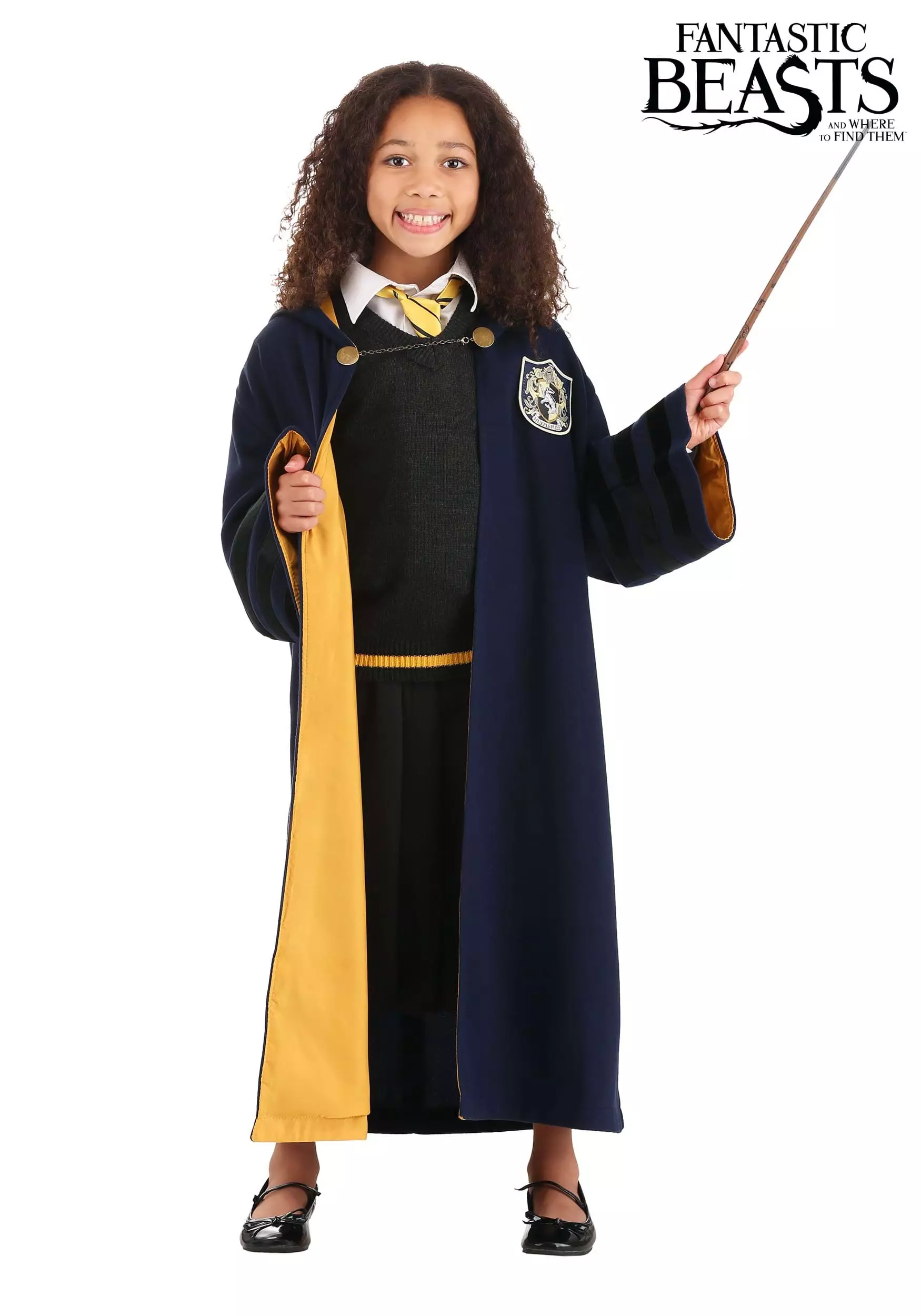 Elope Child Vintage Hogwarts Hufflepuff Robe 3 Elope Child Vintage Hogwarts Hufflepuff Robe