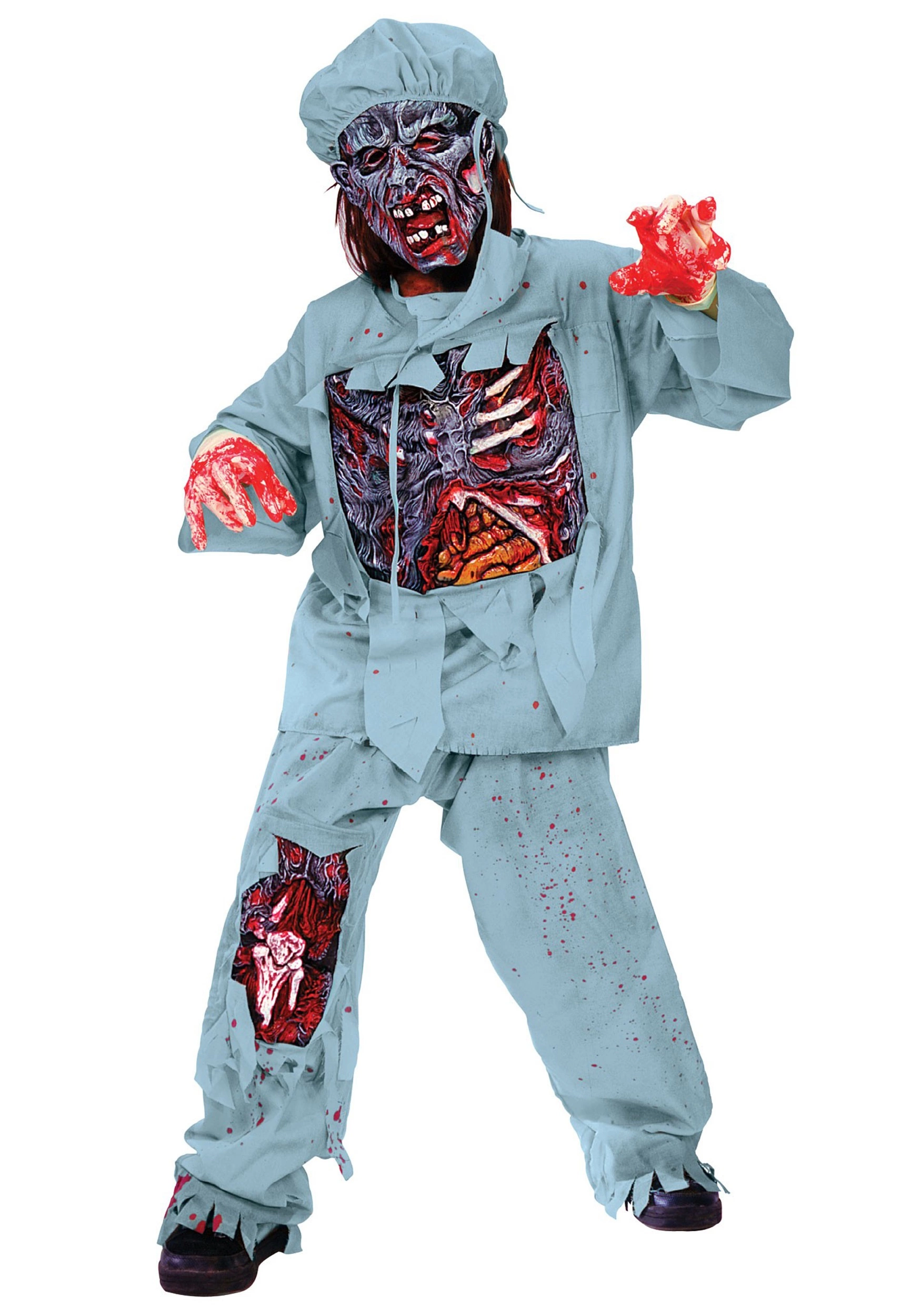 Fun World Zombie Doctor Costume For Child 3 Fun World Zombie Doctor Costume For Child