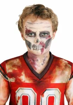 Fun Costumes Child Zombie Football Player Costume -Disguise Store childs zombie football player costume alt 1