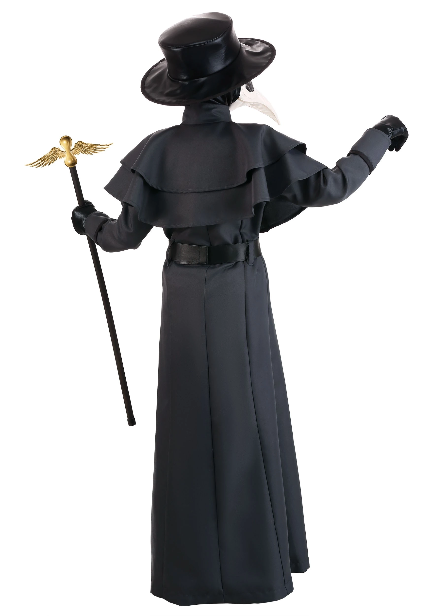 Fun Costumes Classic Plague Doctor Kids Costume 4 Fun Costumes Classic Plague Doctor Kids Costume - Image 2