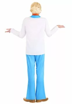 Jerry Leigh Classic Scooby Doo Fred Plus Size Costume -Disguise Store classic scooby doo plus size fred costume alt 1