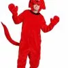 Fun Costumes Clifford The Big Red Dog Plus Size Adult Costume -Disguise Store clifford the big red dog plus size adult costume