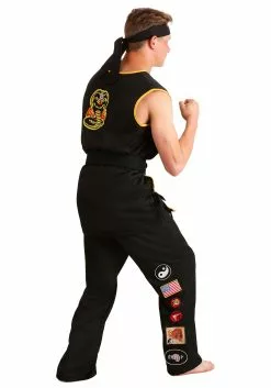 Fun Costumes Karate Kid Cobra Kai Costume For Men -Disguise Store cobra kai costume alt 3