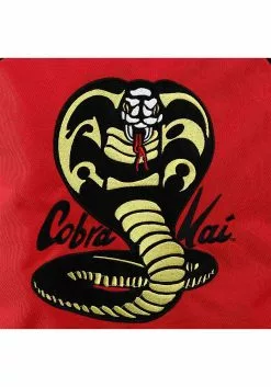 Bioworld Merchandising / Independent Sales Cobra Kai Embroidered Laptop Backpack -Disguise Store cobra kai embroidered patches laptop backpack alt 6