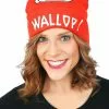 Elope Foldup Knit Beanie Cuphead Printed -Disguise Store cuphead printed foldup knit beanie