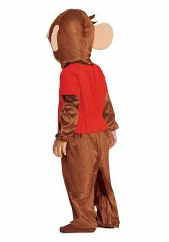 Disguise Curious George George Costume For Infants -Disguise Store curious george infant george costume alt 2
