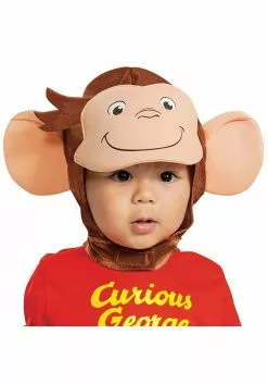 Disguise Curious George George Costume For Infants -Disguise Store curious george infant george costume alt 3