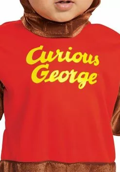 Disguise Curious George George Costume For Infants -Disguise Store curious george infant george costume alt 4
