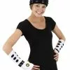 Elope Dalek | Knit Arm Warmers White -Disguise Store dalek knit arm warmers white