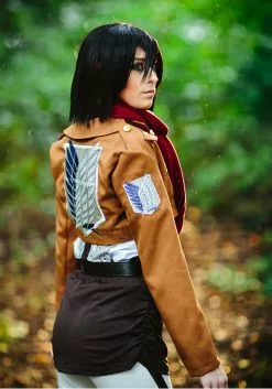 Fun Costumes Attack On Titan Mikasa Deluxe Costume 16 Fun Costumes Attack On Titan Mikasa Deluxe Costume -Disguise Store deluxe attack on titan mikasa costume alt 4