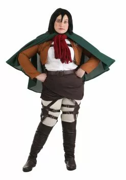 Fun Costumes Attack On Titan Mikasa Deluxe Costume 20 Fun Costumes Attack On Titan Mikasa Deluxe Costume -Disguise Store deluxe attack on titan mikasa costume alt 8