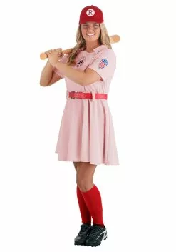 Fun Costumes A League Of Their Own Deluxe Dottie Costume -Disguise Store deluxe dottie costume alt 8