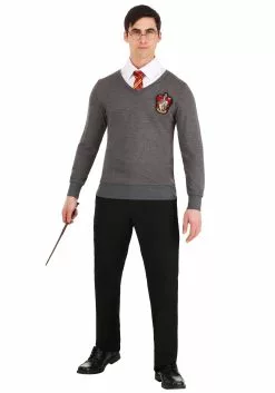 Jerry Leigh Deluxe Harry Potter Costume For Adults 11 Jerry Leigh Deluxe Harry Potter Costume For Adults -Disguise Store deluxe harry potter adults costume alt4