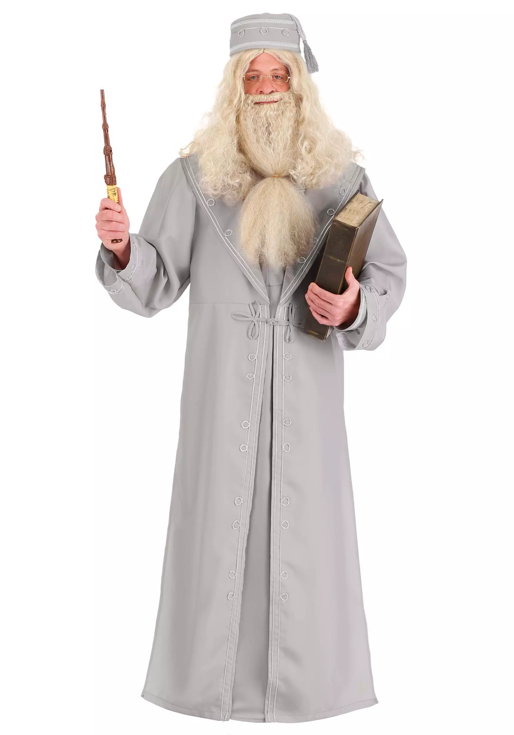 Jerry Leigh Men's Harry Potter Dumbledore Deluxe Costume 5 Jerry Leigh Men's Harry Potter Dumbledore Deluxe Costume - Image 3