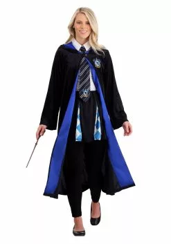 Jerry Leigh Deluxe Harry Potter Adult Plus Size Ravenclaw Robe Costume