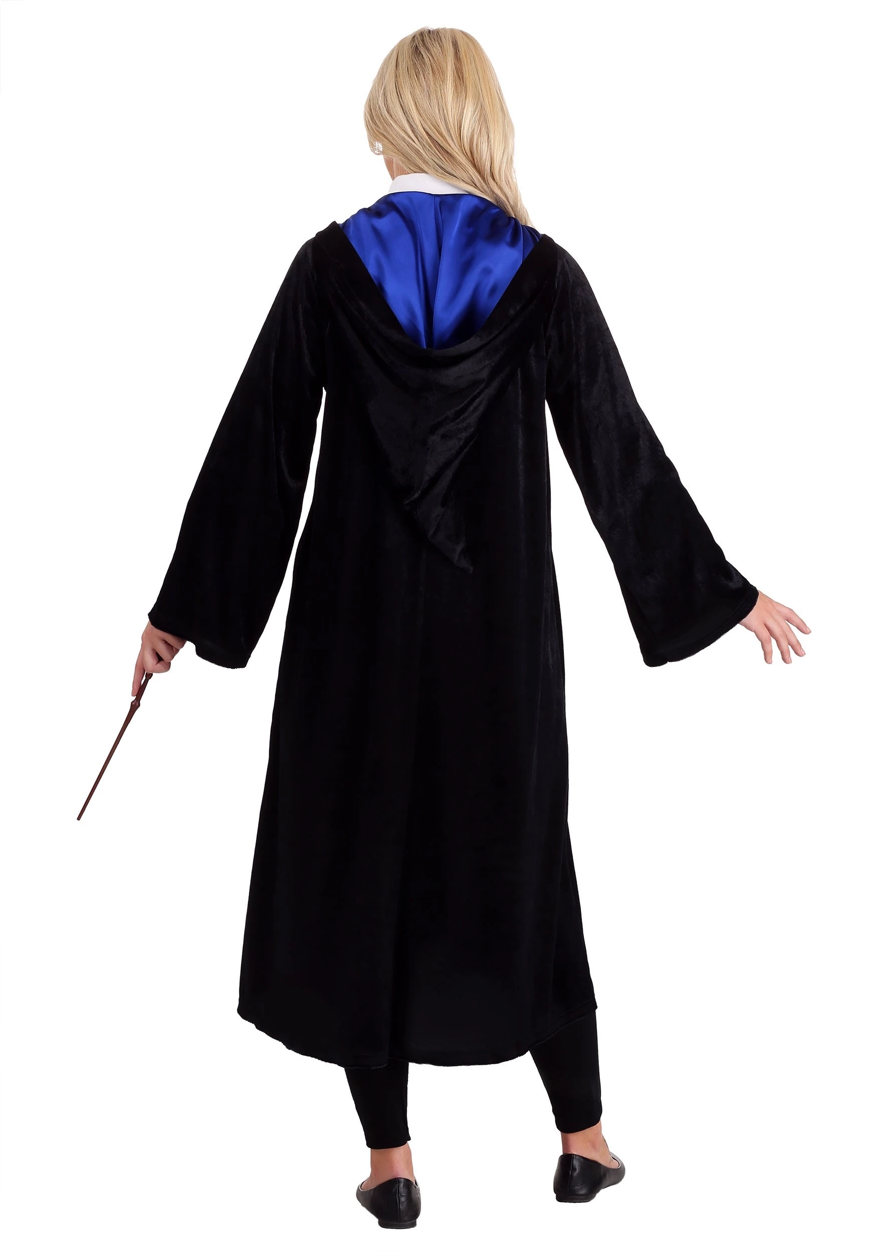 Jerry Leigh Deluxe Harry Potter Adult Plus Size Ravenclaw Robe Costume 4 Jerry Leigh Deluxe Harry Potter Adult Plus Size Ravenclaw Robe Costume - Image 2