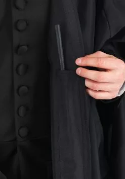 Jerry Leigh Deluxe Harry Potter Men's Snape Costume -Disguise Store deluxe harry potter snape mens costume alt2