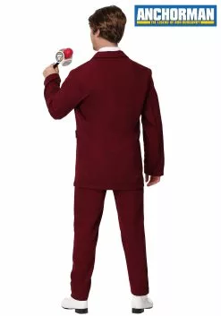 Fun Costumes Deluxe Ron Burgundy Costume Suit -Disguise Store deluxe ron burgundy suit alt 2