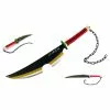 Ruian Fly Cutlery Demon Slayer: Sound Hashira - Tengen Uzui Cosplay Sword -Disguise Store demon slayer sound hashira tengen uzui cosplay sword