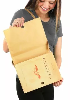 Shenzhen Daniel Bags & Cases Co. Ltd Dracula Book Shaped Bag -Disguise Store dracula book bag alt 1