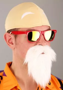 Fun Costumes Dragon Ball Z Master Roshi Men's Costume -Disguise Store dragon ball z adult master roshi costume alt 3