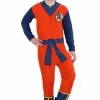 Bioworld Merchandising / Independent Sales Adult Dragon Ball Z Goku Union Suit -Disguise Store dragon ball z goku union suit 1