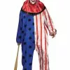 Fun World Evil Clown Men's Costume -Disguise Store evil clown mens costume