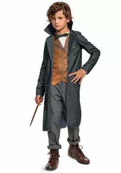 Disguise Store 6 Disguise Fantastic Beasts Kids Deluxe Newt Scamander Costume