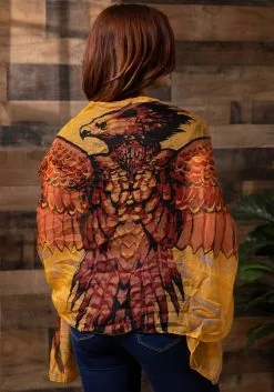 Elope Harry Potter Lightweight Fawkes Wing Scarf -Disguise Store fawkes lightweight wing scarf alt 3