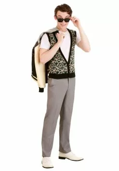 Fun Costumes Ferris Bueller Costume For Men -Disguise Store ferris bueller costume alt 10