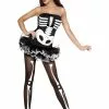 Smiffys Sexy Skeleton Costume For Women -Disguise Store fever skeleton costume