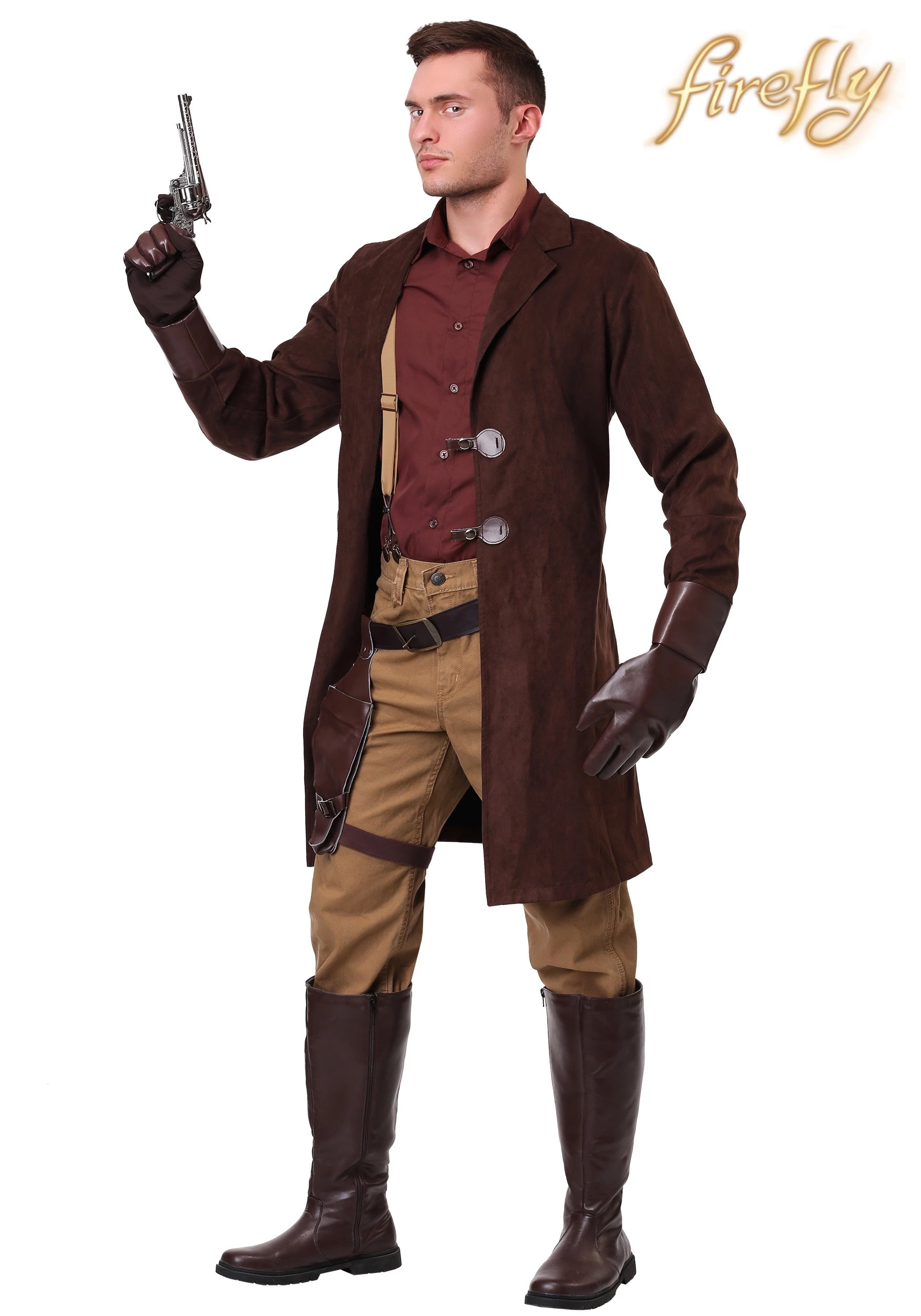 Fun Costumes Firefly Malcolm Reynolds Men's Costume 3 Fun Costumes Firefly Malcolm Reynolds Men's Costume