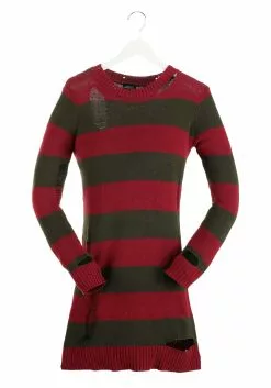 Jerry Leigh Plus Size Freddy Krueger Dress Costume -Disguise Store freddy krueger plus size dress costume alt 1